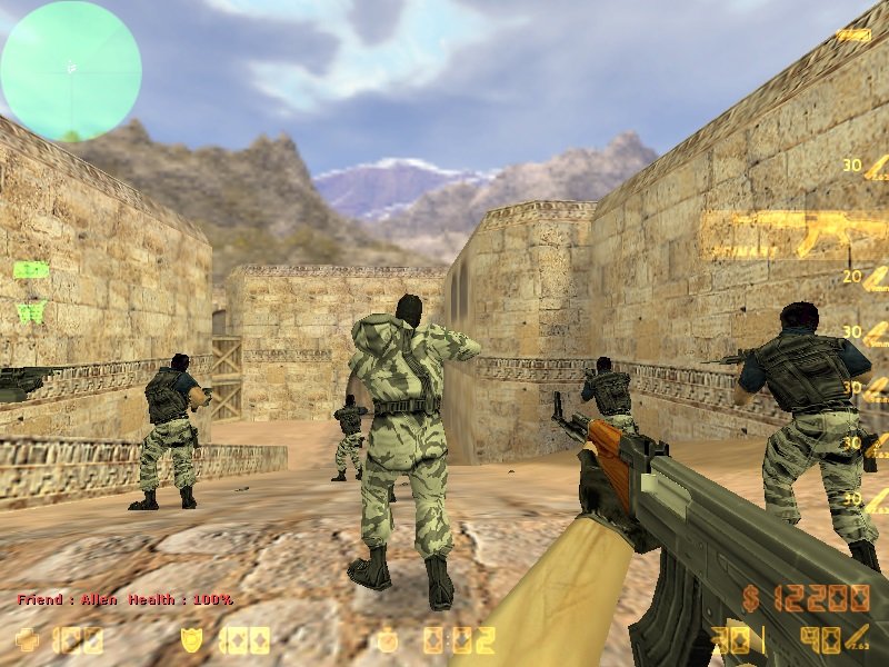 чистая counter strike 1.6
